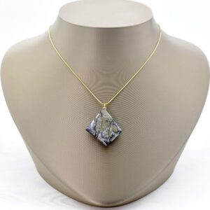 NATIVE GOLD NECKLACE - 2 x 2